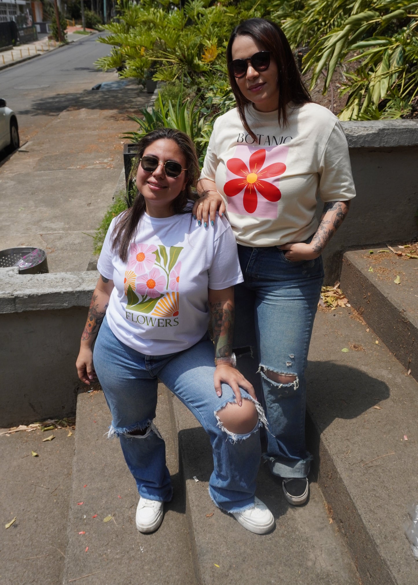 Camiseta Flower/ Botanic