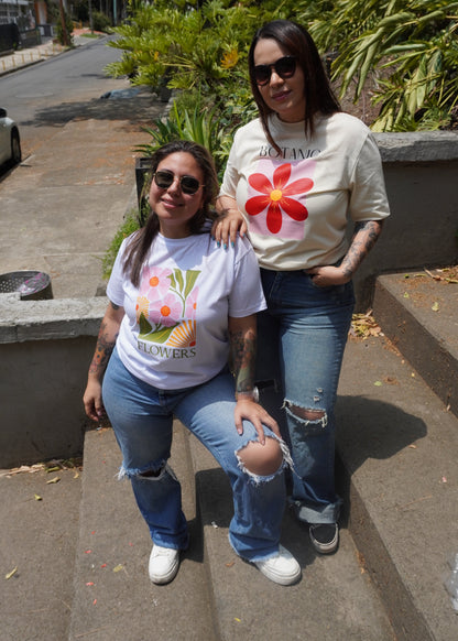 Camiseta Flower/ Botanic