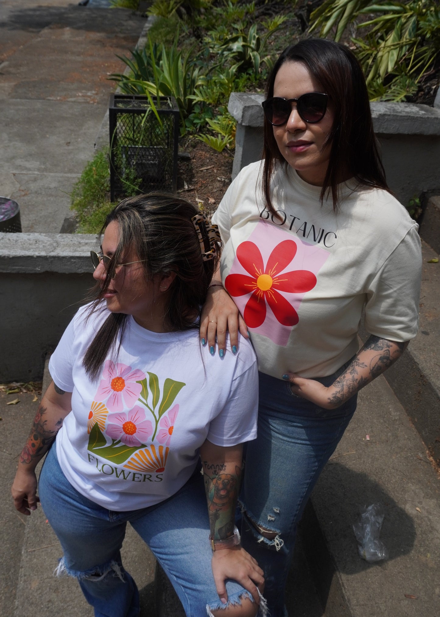 Camiseta Flower/ Botanic