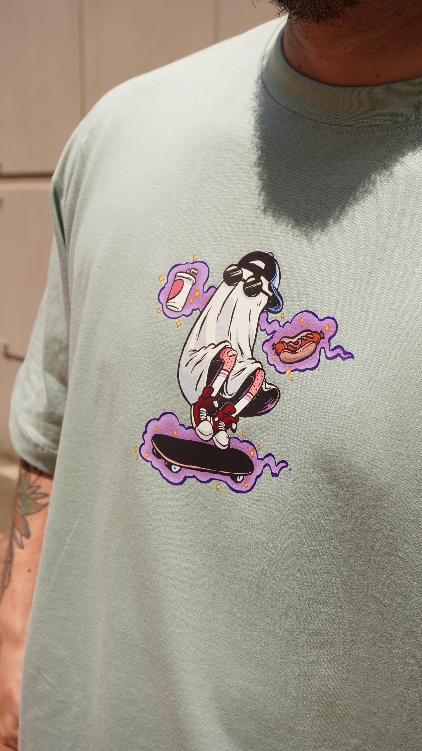 Camiseta fantasma