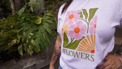 Camiseta Flower/ Botanic