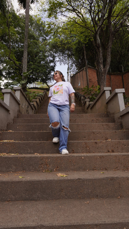 Camiseta Flower/ Botanic